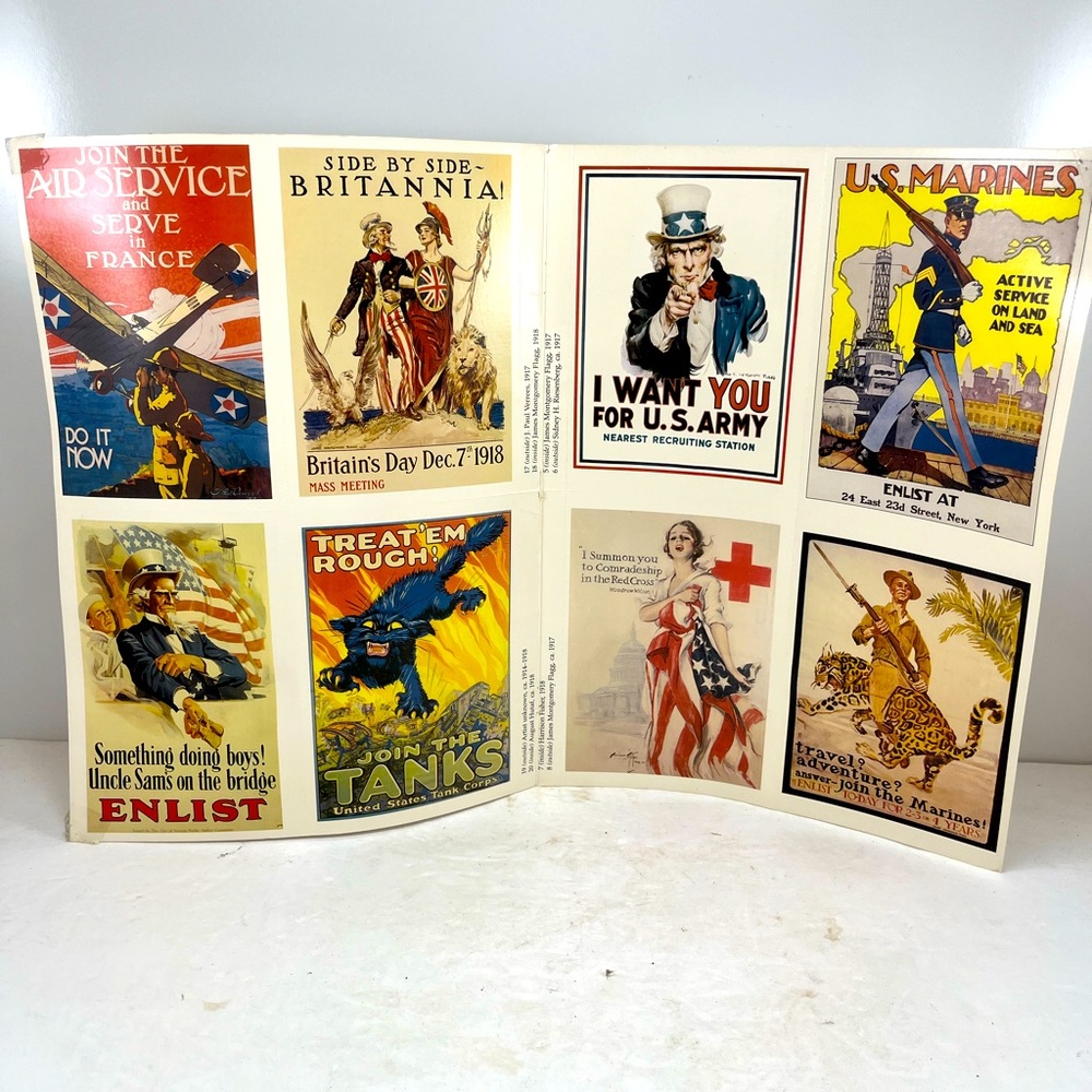 American World War I Posters: 24 Cards (Dover Postcards)